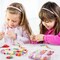 Beads for Kids Crafts, 1100 Jewelry Making Kit Includes Scissor, String, Instruction and Accessories for Bracelet Making